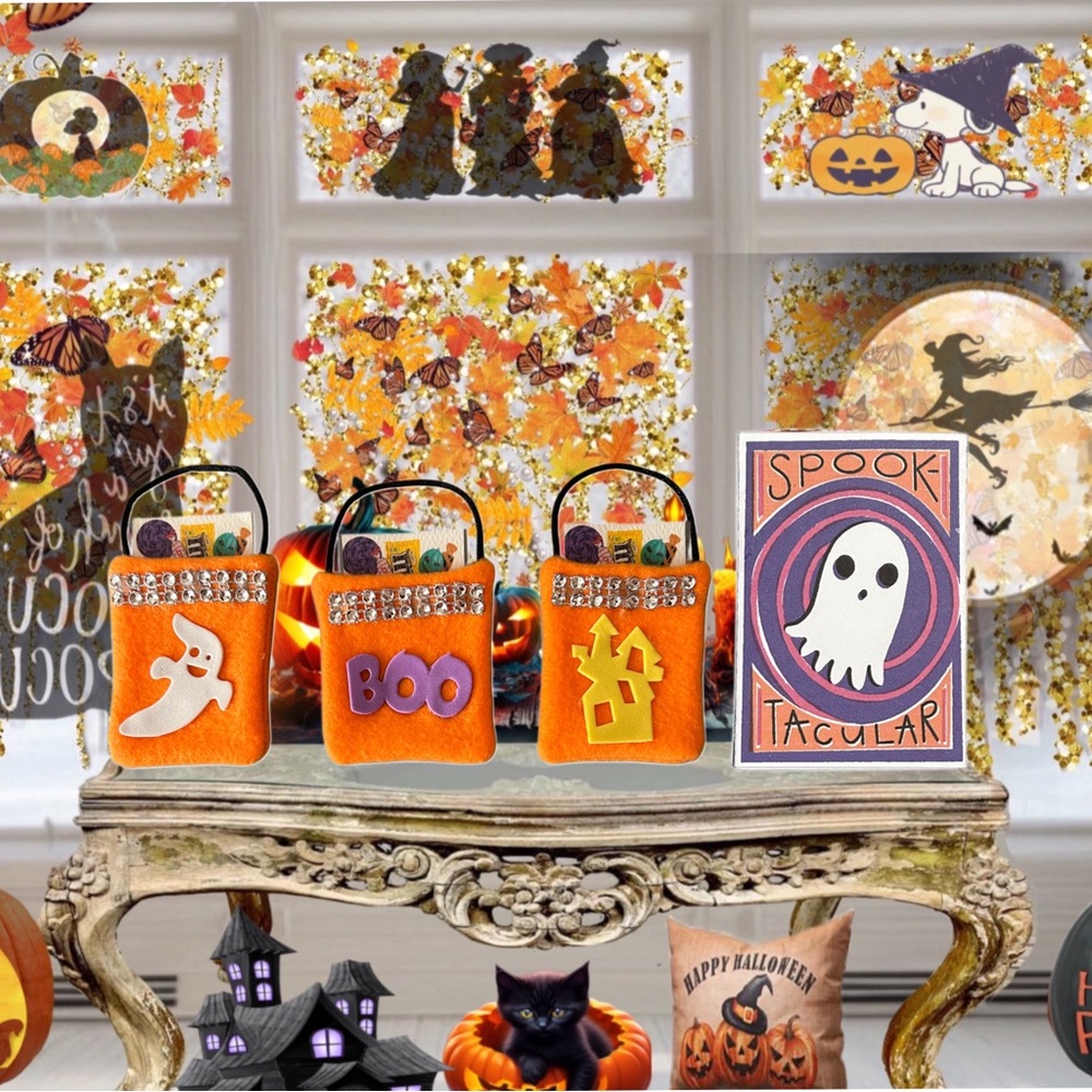 Spooktacular Box And Trick Or Treat Miniatures With Candy Insert